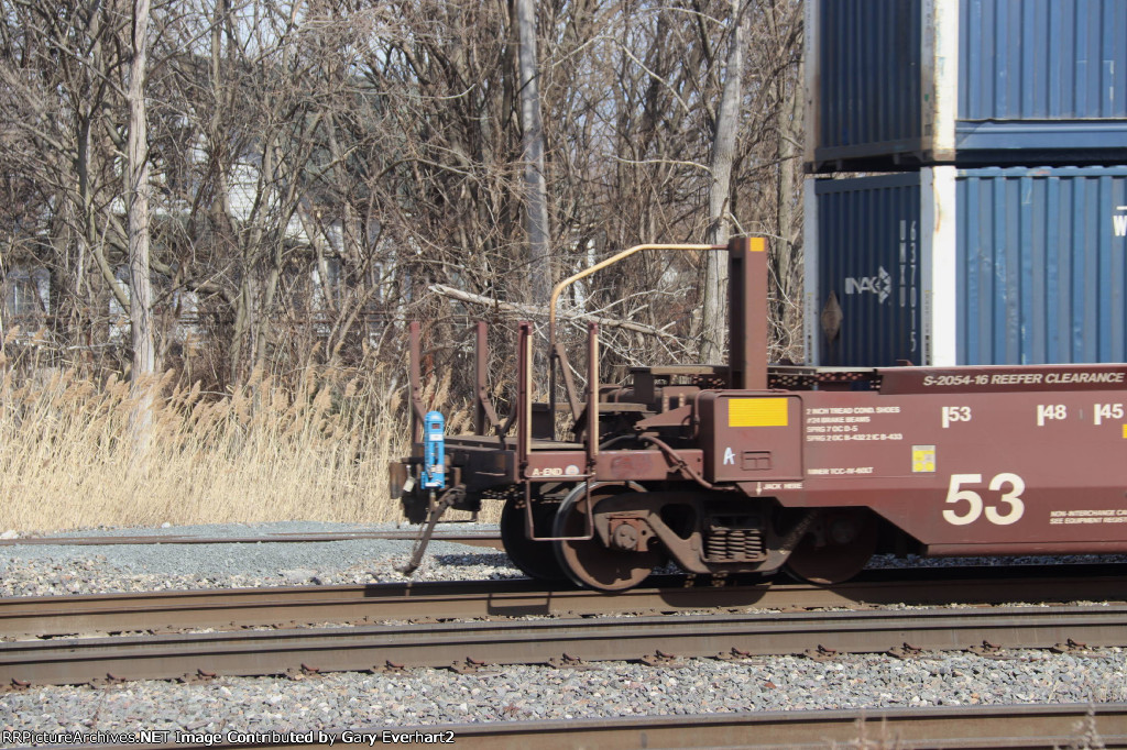 BNSF 256199 Unit A with blue FRED